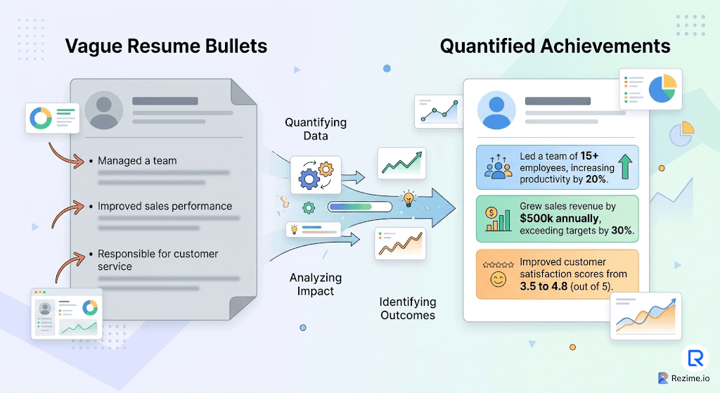 Mistake #3: Failing to Quantify What You Did