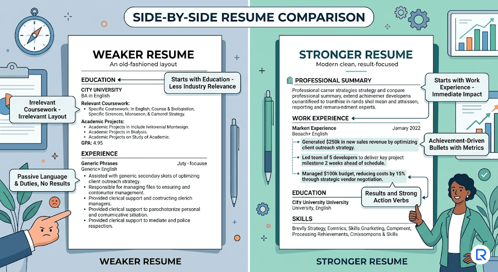 Mistake #1: Leading With Education Instead of Experience