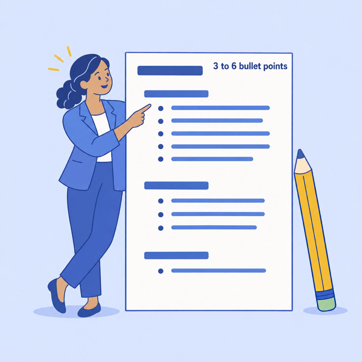 How Many Bullet Points Per Job on a Resume?